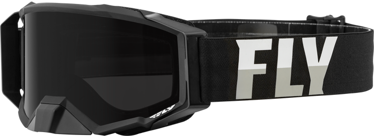 Fly Racing - Zone Pro W/c Goggle Blk/white W/dark Smoke Hydro Lens - 37-51874