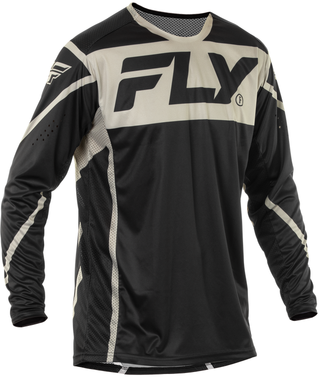 Fly Racing - Lite Jersey Black/grey Lg - 378-720L