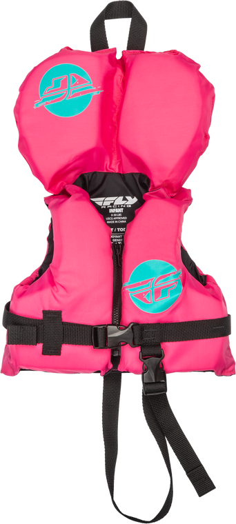 Fly Racing - Infant Flotation Vest Neon Pink/teal - 221-30313