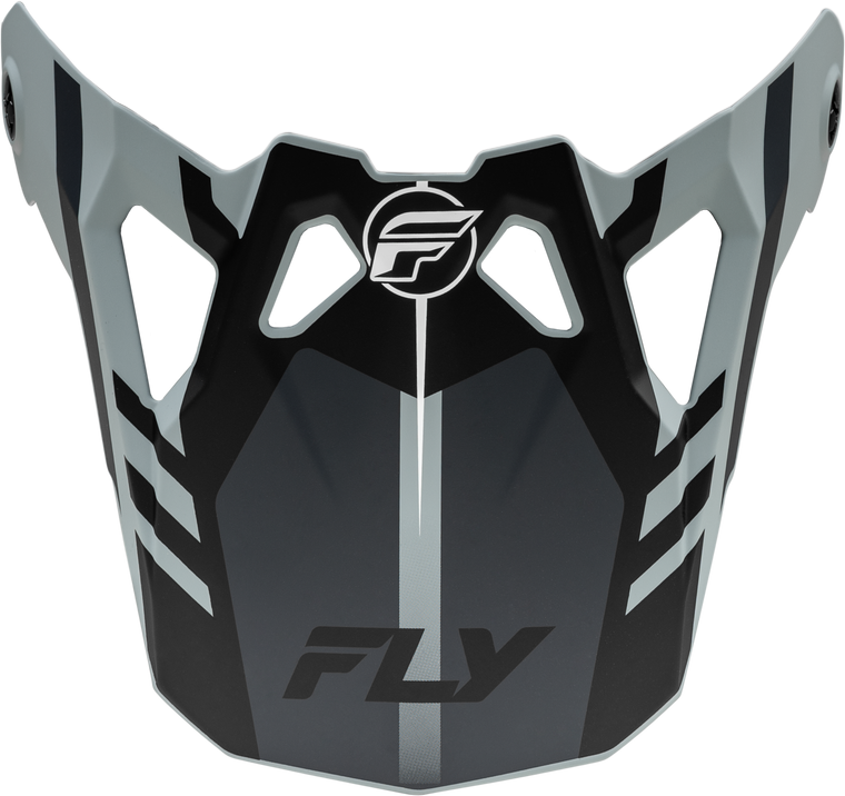 Fly Racing - Formula Cp Krypton Visor Matte Grey/black Ys-s - 73-0040