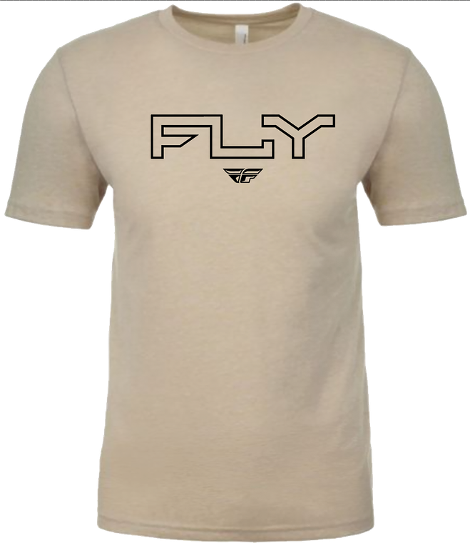 Fly Racing - Fly Edge Tee Cream Xl - 354-0311X