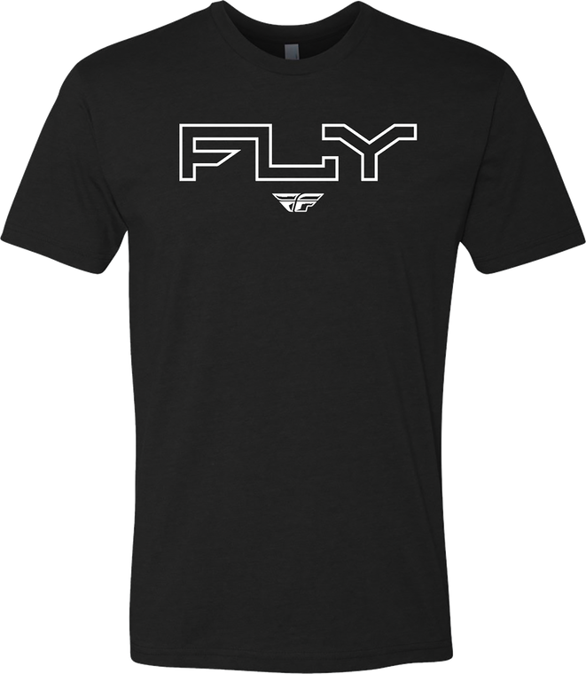 Fly Racing - Fly Edge Tee Black Xl - 354-0308X
