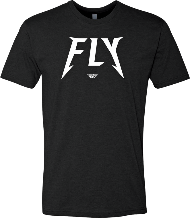 Fly Racing - Fly Master Tee Black Lg - 354-0320L