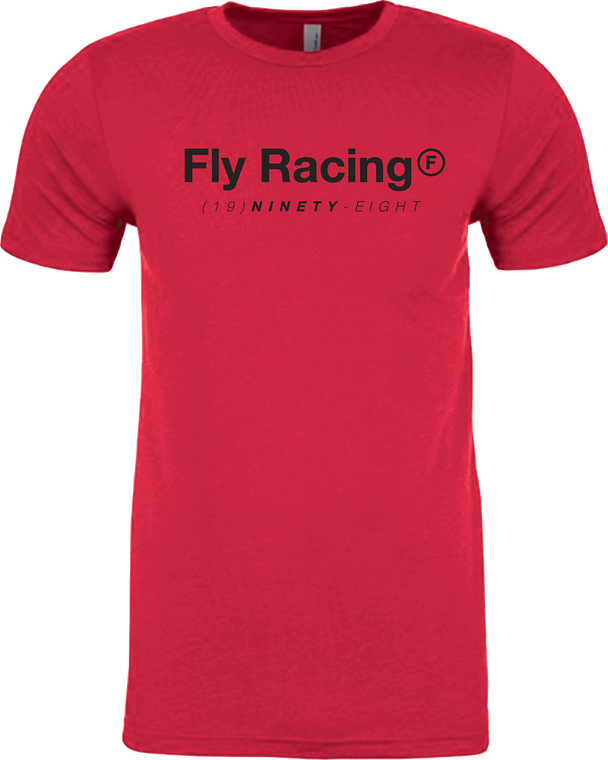Fly Racing - Fly Trademark Tee Red Md - 354-0316M