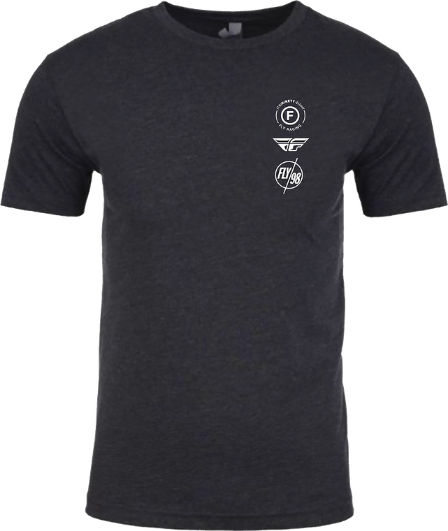 Fly Racing - Fly Atom Tee Black Sm - 354-0318S