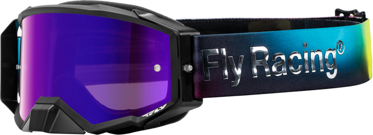 Fly Racing - Zone Elite Legacy Goggle Fuschia/elec Blu/hi-vis W Lens - 37-51906