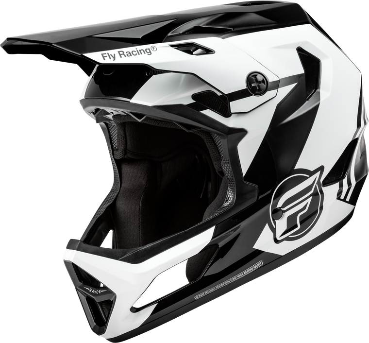 Fly Racing - Rayce Bicycle Helmet Black/white/grey Sm - 73-3609S