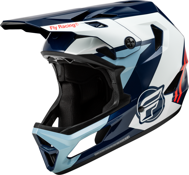 Fly Racing - Rayce Bicycle Helmet Red/white/blue Sm - 73-3612S