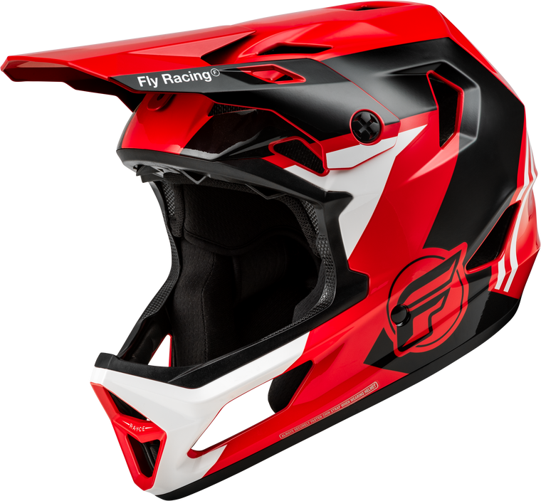 Fly Racing - Rayce Bicycle Helmet Red/black/white Sm - 73-3611S