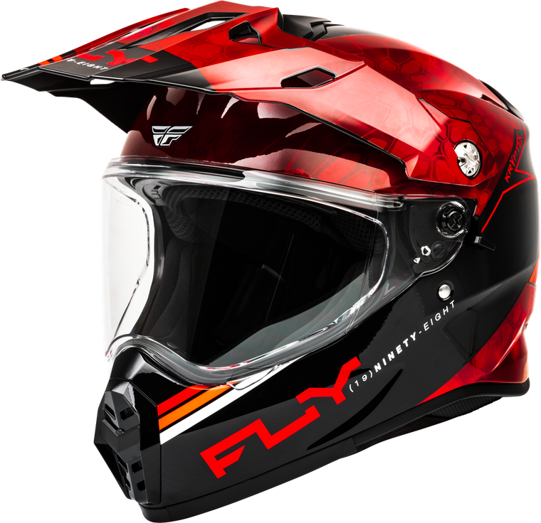 Fly Racing - Trekker Kryptek Conceal Helmet Red/black Xs - 73-7029XS