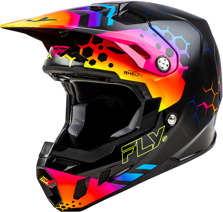 Fly Racing - Formula Cc Tektonic Helmet Black/sunset Xl - 73-4332X