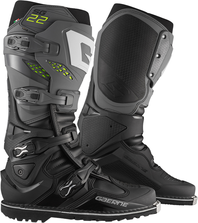 Gaerne - Sg-22 Gore-tex Enduro Boots Anthracite/black 08 - 2263-007-42