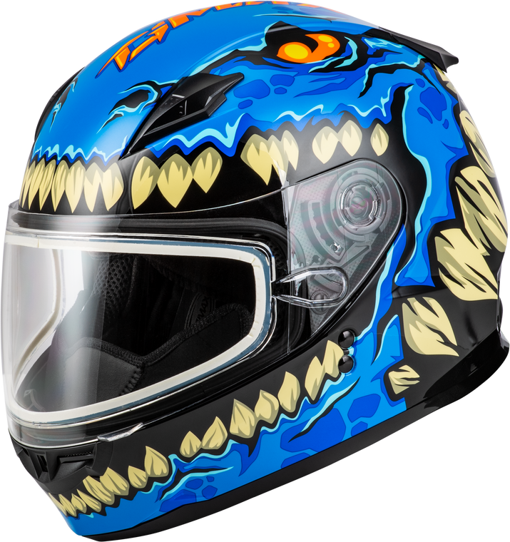 Gmax - Youth Gm-49y Drax Snow Helmet Blue Ys - F2499040