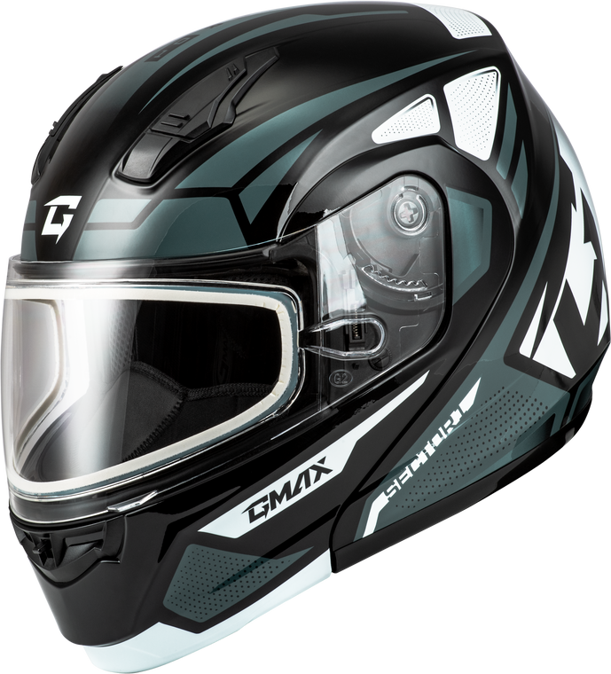 Gmax - Md-04s Sector Snow Helmet Black/silver Md - M2043365 Gmax - Md-04s Sector Snow Helmet Black/silver Md - M2043365