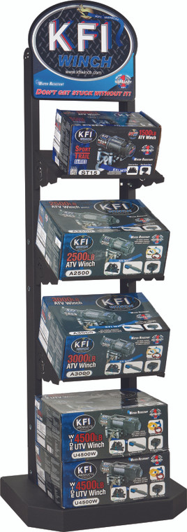 Kfi - Winch Display Stand Standing - 110400