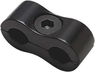 Motion Pro - Throttle/idle Cable Clamp Mp Black - 11-0094