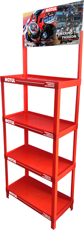 Motul - Small Plastic Oil Rack - 207771 Motul - Small Plastic Oil Rack - 207771