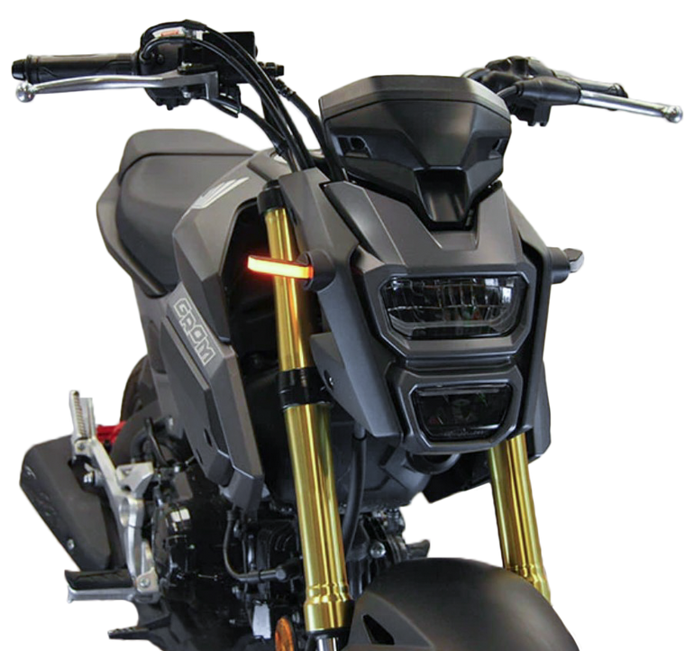 New Rage Cycles - Front Led Turn Signals Hon - GROM-FB