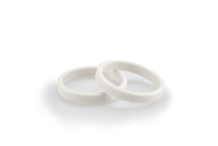 Puig - Frame Slider Rings Vintage White - 3667B
