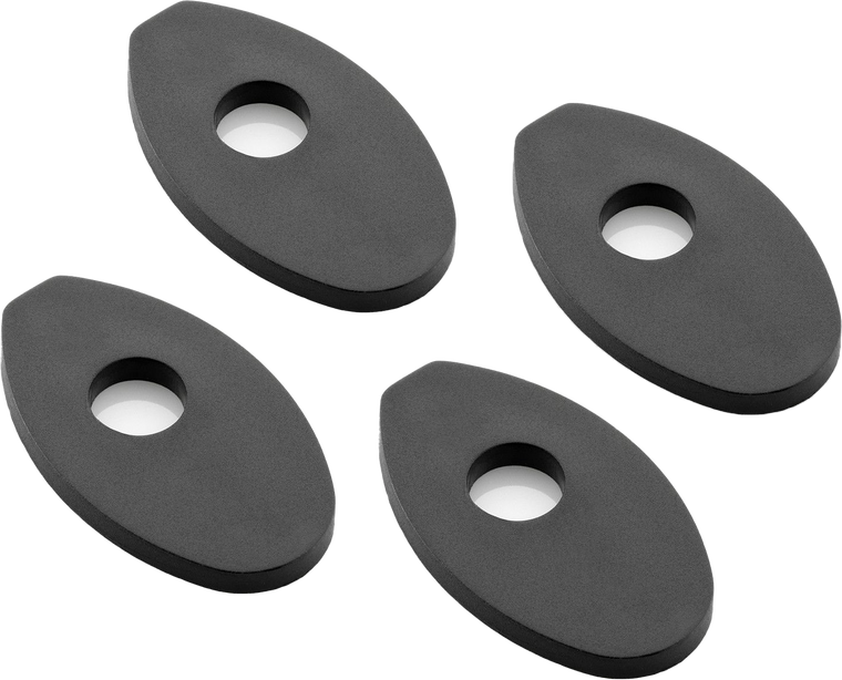 Rizoma - Turn Signal Mounting Kit 4 Pcs Black - FR416B
