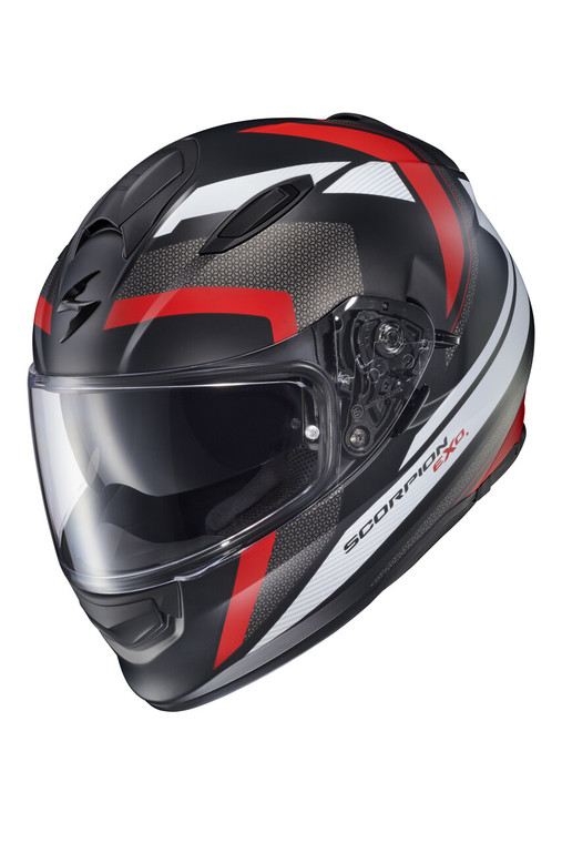 Scorpion Exo - Ryzer Full-face Helmet Evolution Red 2x - RYZ-2017