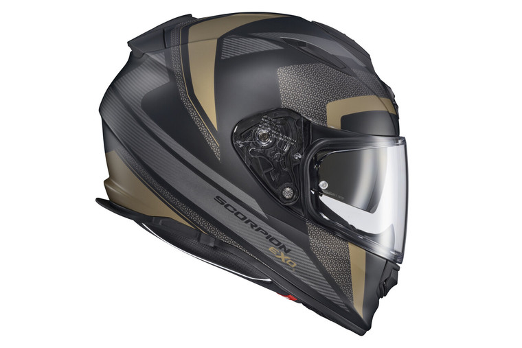 Scorpion Exo - Ryzer Full-face Helmet Evolution Gold Lg - RYZ-2055