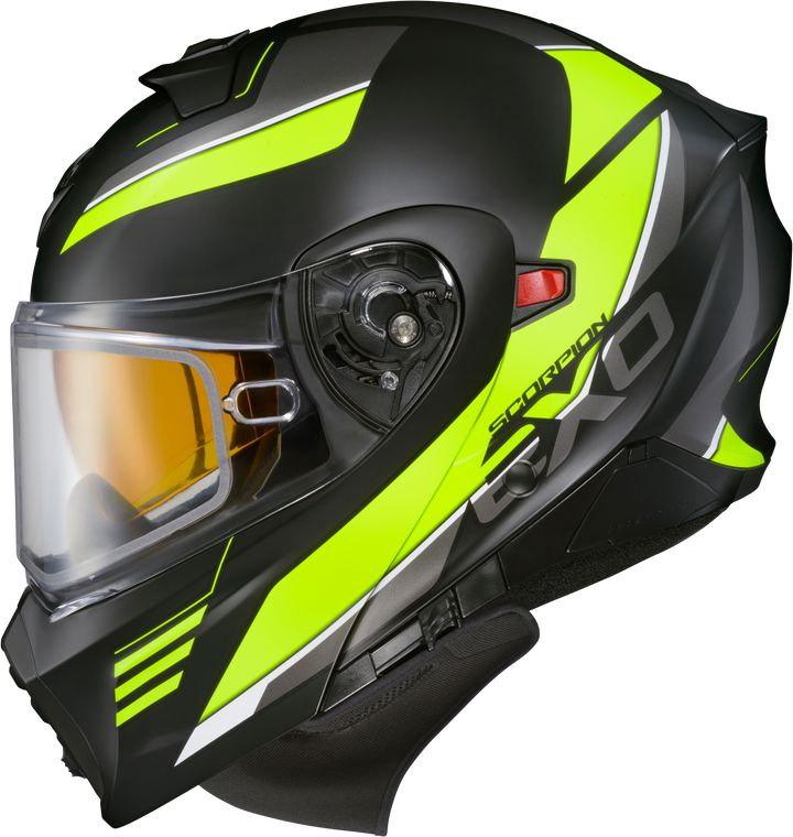 Scorpion Exo - Exo-gt930 Cold Weather Helmet Modulus Hi-vis Lg (dual Pane) - 93-1035-SD