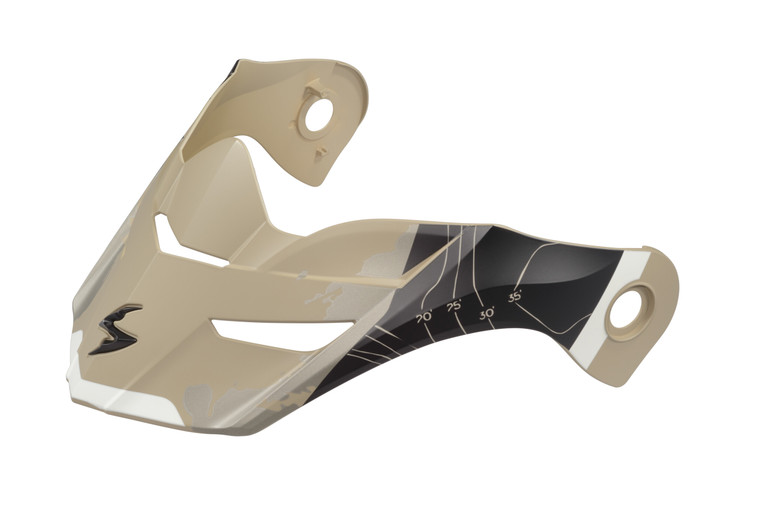 Scorpion Exo - Exo-at960 Peak Visor Topographic Sand/black - 52-960-06