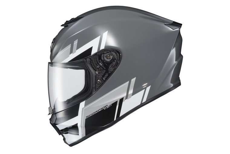 Scorpion Exo - Exo-r420 Full-face Helmet Pace Cement Sm - 42-2313
