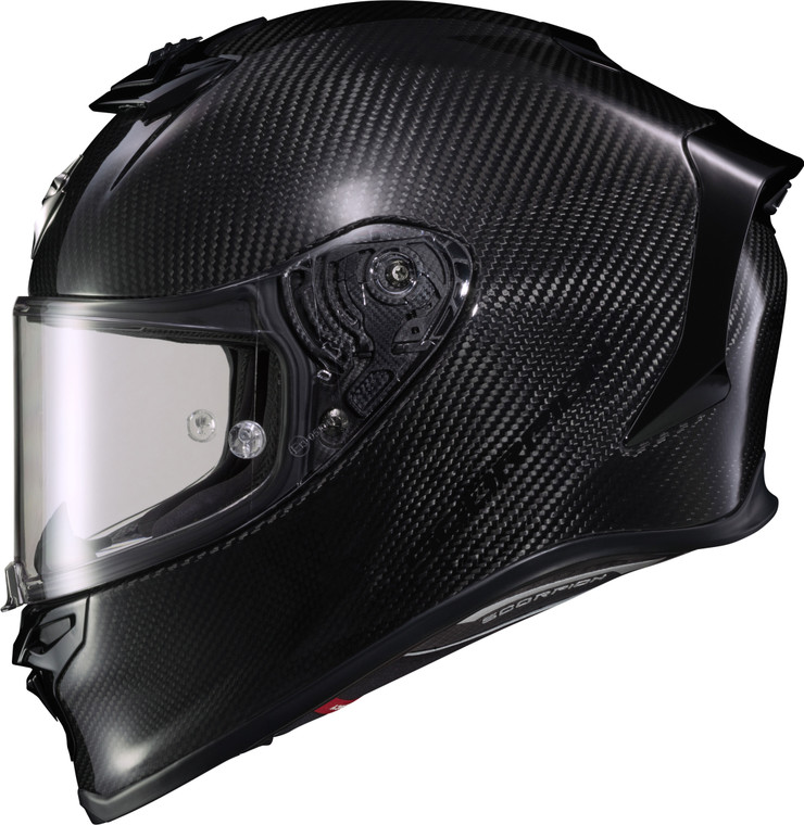 Scorpion Exo - Exo-r1 Air Full Face Helmet Carbon Gloss Black Md - R1C-0034
