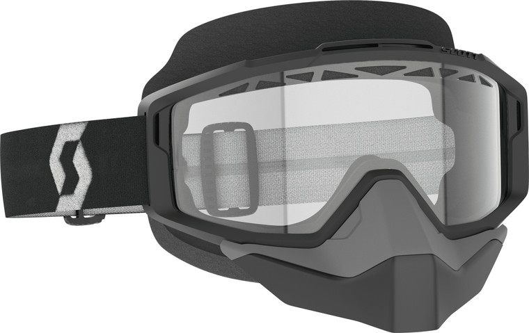 Scott - Split Otg Snwcrss Goggle Black/white Clear Lens - 285543-1007043
