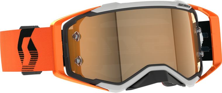 Scott - Prospect Amp Gogggle Grey/orange Gold Chrome Works - 285536-1294324