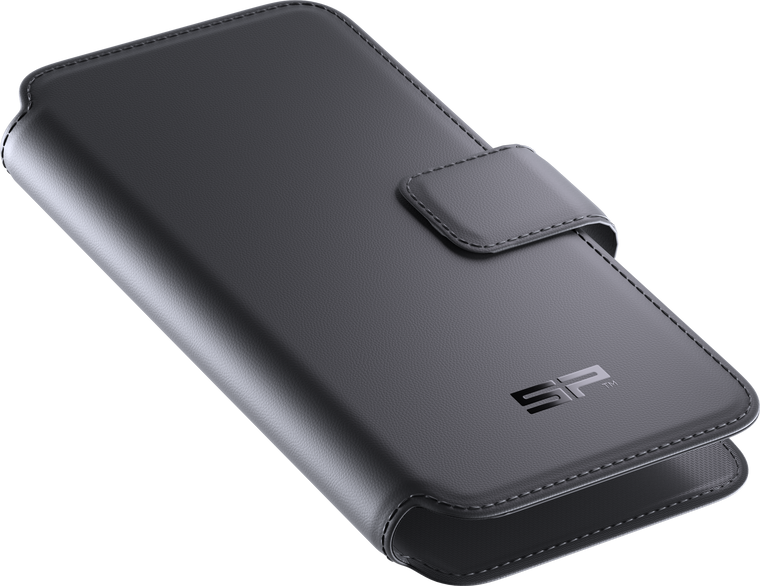 Sp Connect - Magnetic Flip Cover Spc+ Black Md - 52842 Sp Connect - Magnetic Flip Cover Spc+ Black Md - 52842
