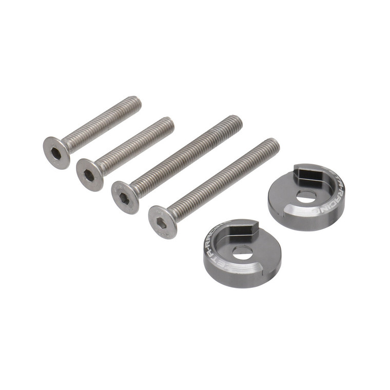 Zeta - Armor Handguard Bar End Plugs Ti-color - ZE71-1508