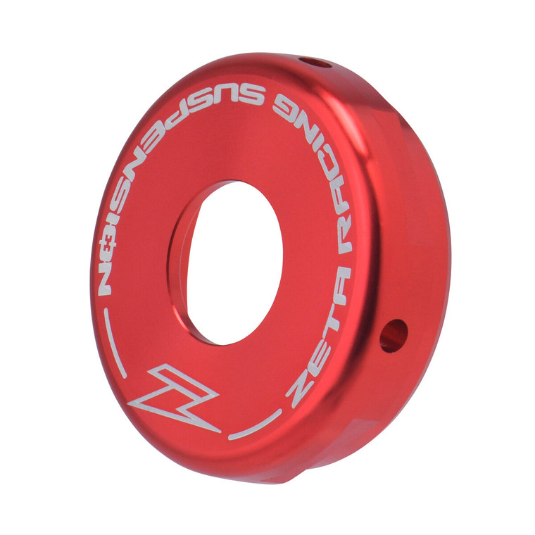 Zeta - R-shock  End  Cap Red - ZE56-12052