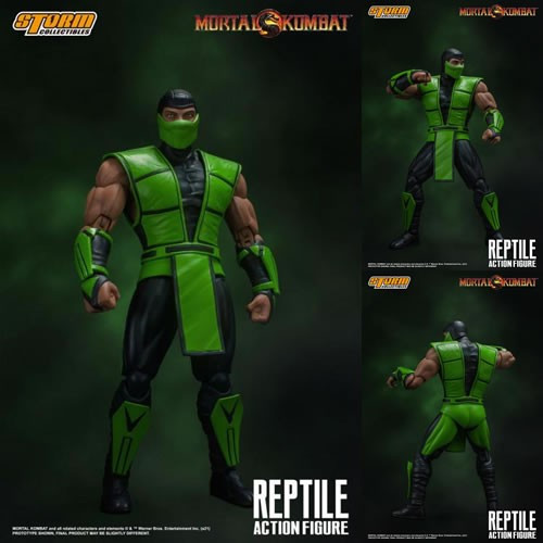 Storm Collectibles - Mortal Kombat Figures - 1/12 Scale Reptile