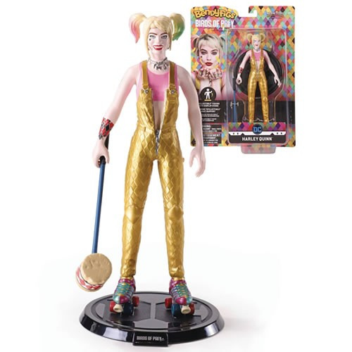 The Noble Collection - BendyFigs - DC - Harley Quinn (Birds Of Prey)