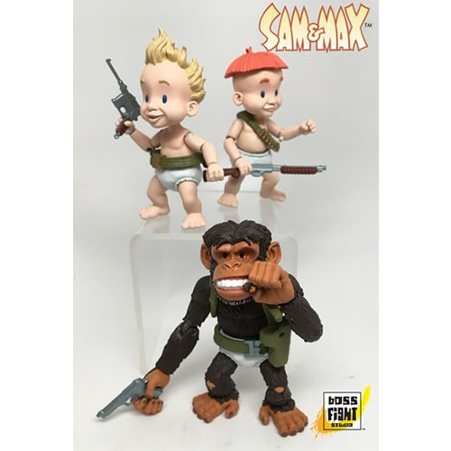 Boss Fight Studio - Sam & Max Figures - S02 - Rubber Pants Commandos Deluxe Set