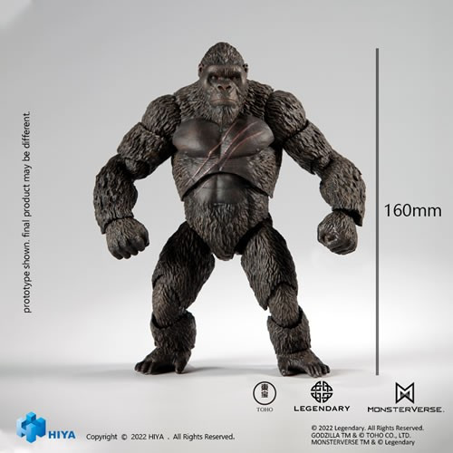 Hiya Toys - Godzilla Vs Kong Exquisite Basic Series Figures - Kong EX (Non-Scale)