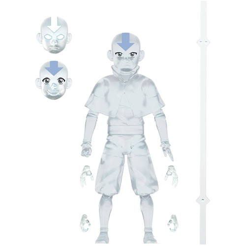 The Loyal Subjects - BST AXN Best Action Figures - Avatar: The Last Airbender - 5" Aang Spirit (SDCC 2022 Exclusive)