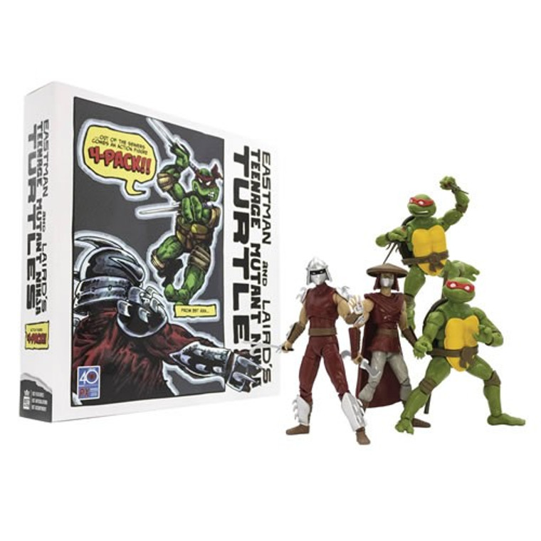The Loyal Subjects - BST AXN Best Action Figures - TMNT - Mirage Comics - 5" Classic Comic 4-Pack #02 Exclusive