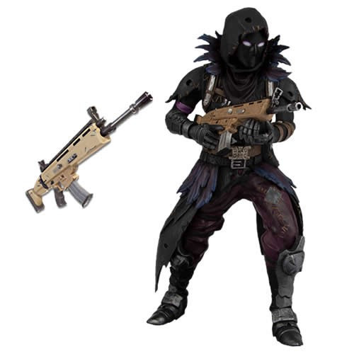 Mcfarlane Toys - Fortnite Figures - 11" Scale Raven Deluxe