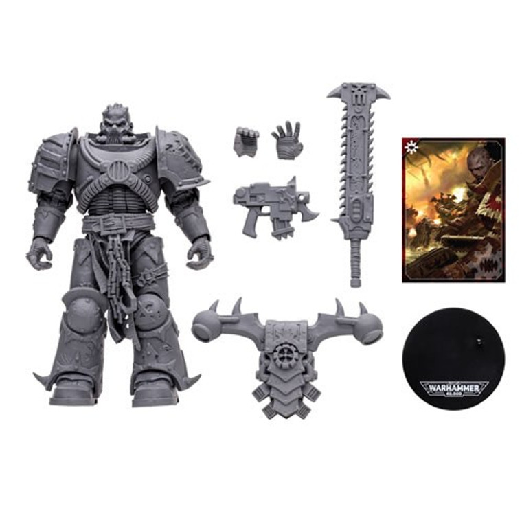 Mcfarlane Toys - Warhammer 40,000 Figures - S07 - 7" Scale World Eaters Khorne Berzerker (Artist Proof)