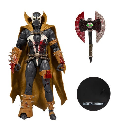 Mcfarlane Toys - Mortal Kombat Figures - 7" Scale MKXI Spawn (Bloody McFarlane Classic)