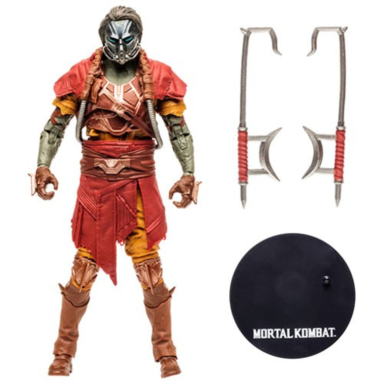 Mcfarlane Toys - Mortal Kombat Figures - S10 - 7" Scale MKXI - Kabal (Rapid Red)