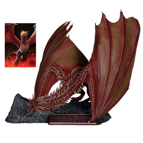 Mcfarlane Toys - McFarlane's Dragons Figures - House Of The Dragon - W02 - Meleys (Posed Figure)