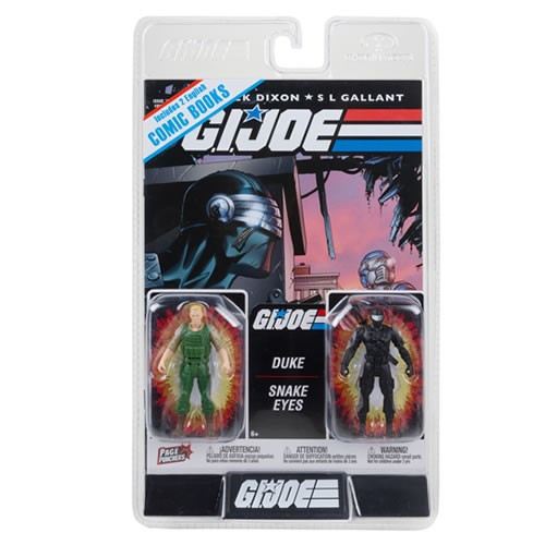 Mcfarlane Toys - Page Punchers 3" Scale Figure w/ Comic - G.I. Joe - W01 - Duke And Snake Eyes 2-Pack