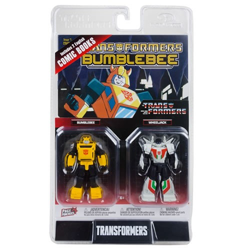 Mcfarlane Toys - Page Punchers 3" Scale Figure w/ Comic - Transformers - W01 - Bumblebee And Wheeljack 2-Pack