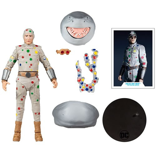 Mcfarlane Toys - DC Multiverse Figures - Suicide Squad 2 (BAF King Shark ) - 7" Scale Polka Dot Man