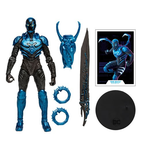 Mcfarlane Toys - DC Multiverse Figures - Blue Beetle (2023 Movie) - 7" Scale Blue Beetle